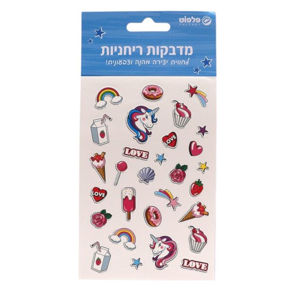 מדבקות ריחניות חד קרן