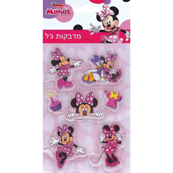 מדבקות ג'ל- מיני מאוס