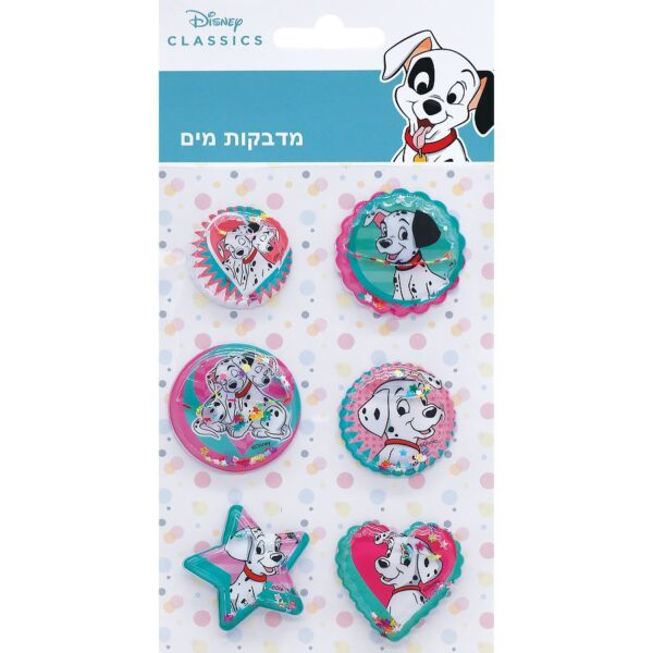 מדבקות מים- כלבים דלמטיים